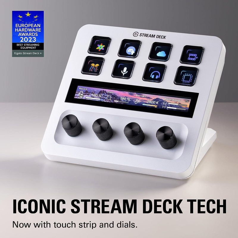Контролер Elgato Stream Deck Plus White - Image 2