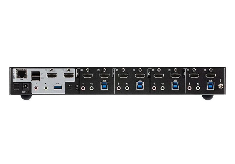 KVM превключвател ATEN CS1844-AT-G, 4 порта USB 3.0, За 2 HDMI монитора - Image 3