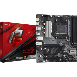 Дънна платка ASRock B550M Phantom Gaming 4, AM4 - Image 4