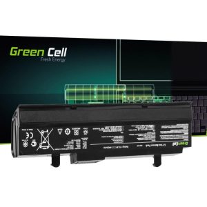 Батерия  за лаптоп GREEN CELL, Asus Eee-PC 1015 1215 1215N 1215B, 11.1V, 4400mAh, Черен