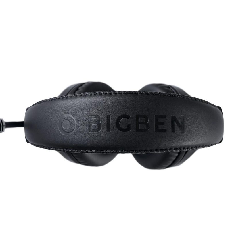 Геймърски слушалки Nacon Bigben PS5 Official Headset V1 Black, Микрофон, Черен - Image 5
