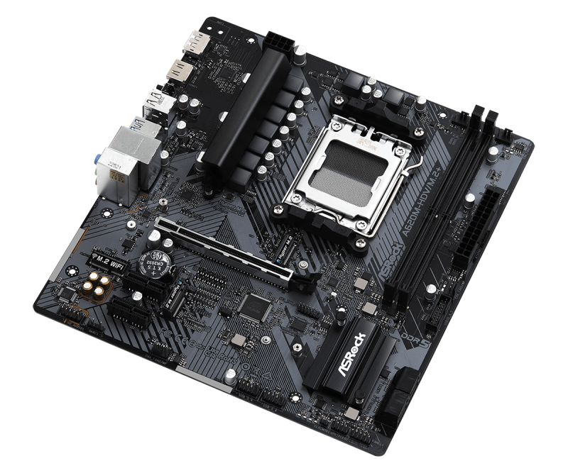 Дънна платка ASROCK A620M-HDV M.2+, Socket AM5, mATX - Image 3