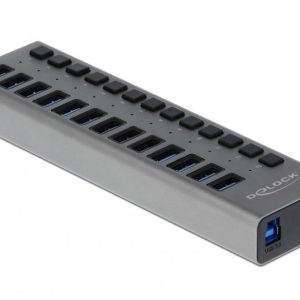 USB хъб Delock, 13 x USB-A, DELOCK-63738