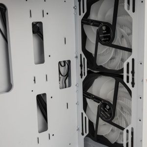 Кутия Kolink Observatory MX Mesh ARGB TG Mid-Tower, Бял - Image 8