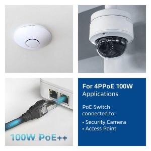 Мрежов пач кабел ACT S/FTP, CAT6A IDC 4PPoe/PoE++100W LZSH, 3.0 m - Image 3