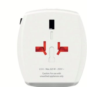 Адаптер SKROSS PRO MUV USB-A, USB-C, 1.302962, World, Бял - Image 2