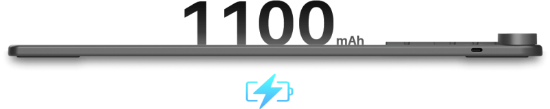 Графичен таблет HUION Inspiroy Keydial KD200, USB-C, Bluetooth, Metal Grey - Image 8
