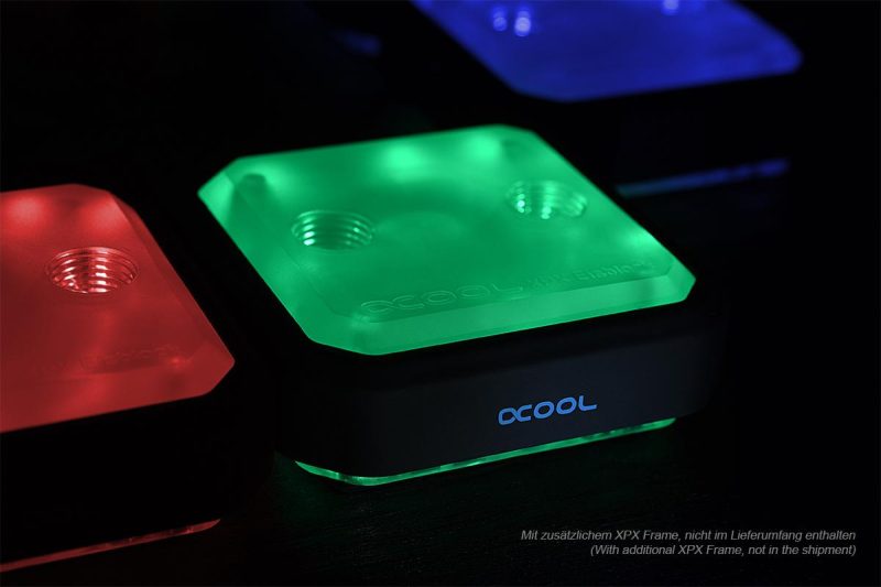Воден блок за процесор Alphacool Eisblock XPX CPU, satin clear version - Image 2
