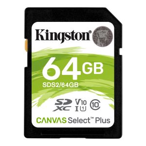 Карта памет Kingston Canvas Select Plus SD, 64GB - Image 2