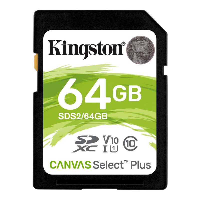 Карта памет Kingston Canvas Select Plus SD, 64GB - Image 2