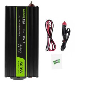 Инвертор GREEN CELL, 12/220V, DC/AC, 500W/1000W, Чиста синусоида - Image 2