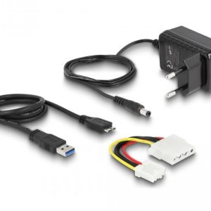 Конвертор Delock, USB 5 Gbps - SATA 6 Gb/s / IDE 40 pin / IDE 44 pin, backup функция - Image 3