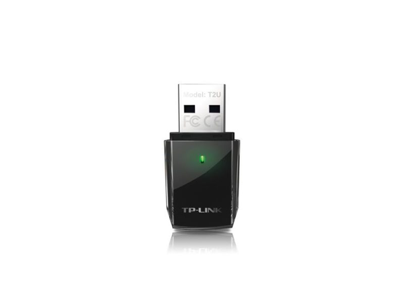 Безжичен адаптер TP-LINK Archer T2U, AC600, Dual band, USB, вградена антена - Image 5