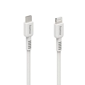 Кабел за зареждане HAMA "Eco", USB-C - Lightning, 1 м, 187284 - Image 2