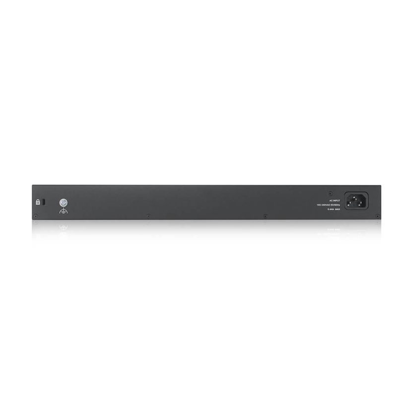 Суич ZyXEL GS-2220-28, 24 портов Layer2+, 24x Gigabit + 4x Gigabit combo (RJ45/SFP), управляем - Image 3