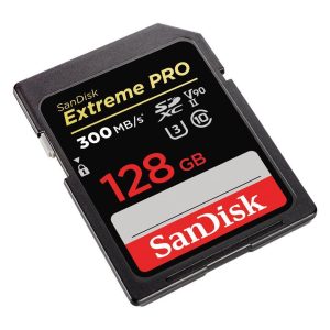 Карта памет SANDISK Extreme PRO SDXC, 128GB, UHS-II, До 300 MB/s - Image 2