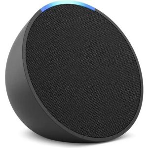 Преносима смарт тонколона Amazon Echo Pop, Bluetooth, Alexa, Черна