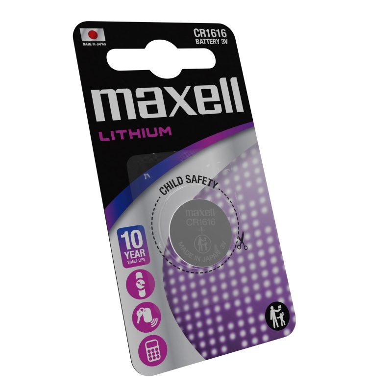 Бутонна литиева батерия MAXELL CR1616 3V - Image 4