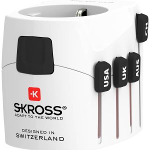Адаптер SKROSS Pro World 1103180, Бял