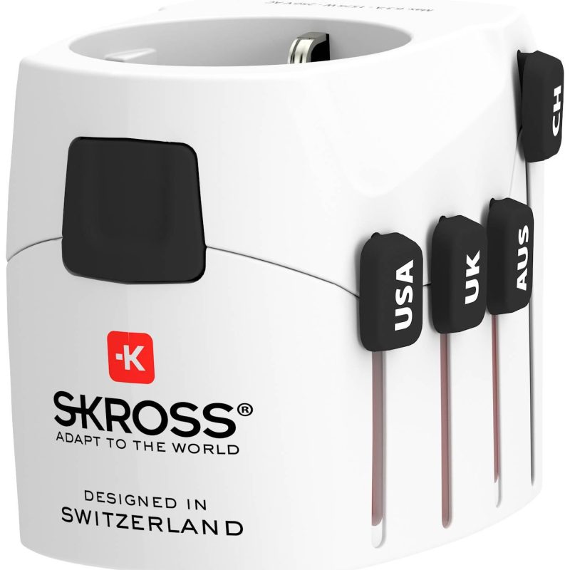 Адаптер SKROSS Pro World 1103180, Бял