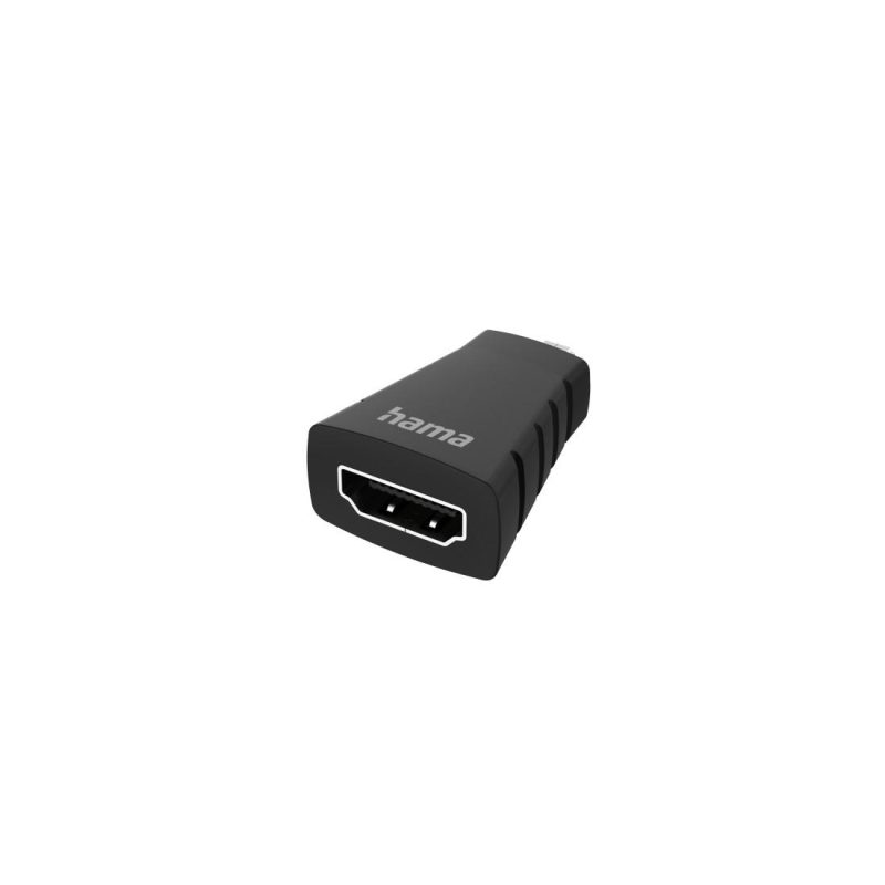 Преходник HAMA micro HDMI мъжко - HDMI женско, Ultra-HD 4K, 200348 - Image 2