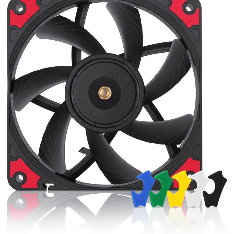 Вентилатор Noctua 120mm NF-A12x25-PWM chromax black swap