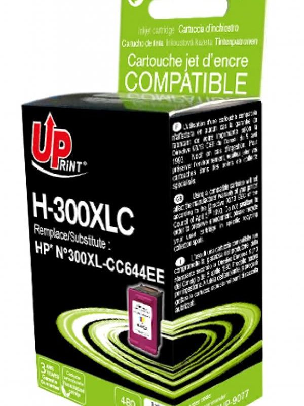 Мастилница UPRINT CC644EE HP 300XL, Цветна