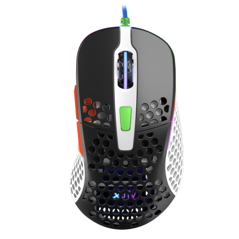 Геймърска мишка Xtrfy M4 Street, RGB, Бял - Image 5
