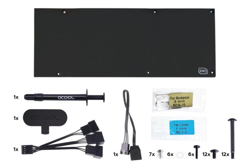 Система с водно охлаждане Alphacool Eiswolf 2 AIO - 360mm Radeon RX 6800/6800XT/6900 Reference Design with Backplate - Image 9