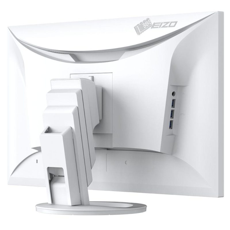 Монитор EIZO FlexScan EV2795, IPS, 27 inch, Wide, QHD, DisplayPort, HDMI, USB-C, Бял - Image 8