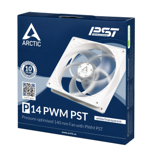 Вентилатор ARCTIC P14 PWM PST White/Transparent - Image 4