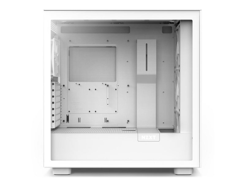 Кутия NZXT H7 Flow RGB Matte White Mid-Tower - Image 7