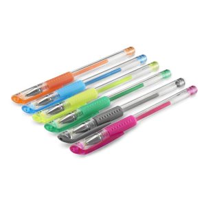 Комплект от 6 гел химикалки Hama "Glitter & Classic", 07562 - Image 2