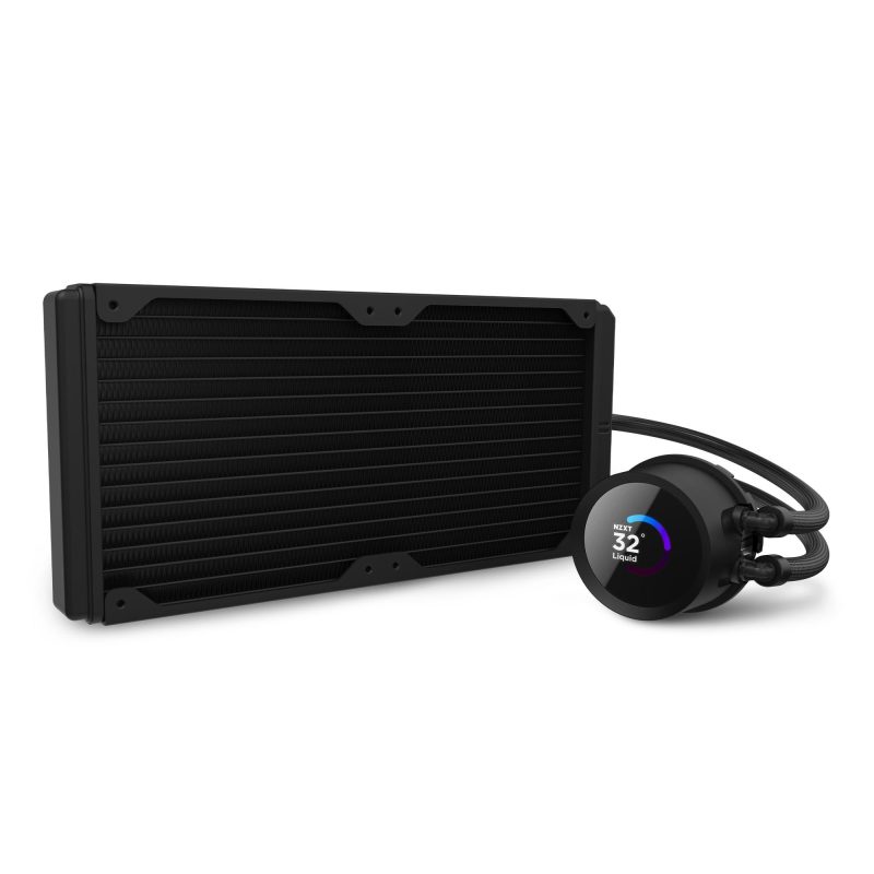Охладител за процесор NZXT Kraken 280 RGB Black, LCD Display - Image 15