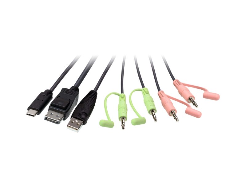 Превключвател KVM ATEN CS52DP, Дву портов USB-C DisplayPort - Image 3
