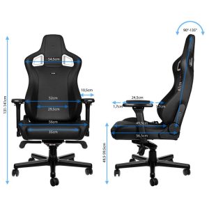 Геймърски стол noblechairs EPIC, Black Edition - Image 4