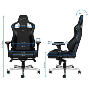 Геймърски стол noblechairs EPIC Mercedes-AMG Petronas Edition - Image 2