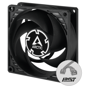 Вентилатор ARCTIC P8 PWM PST, Черен - Image 2