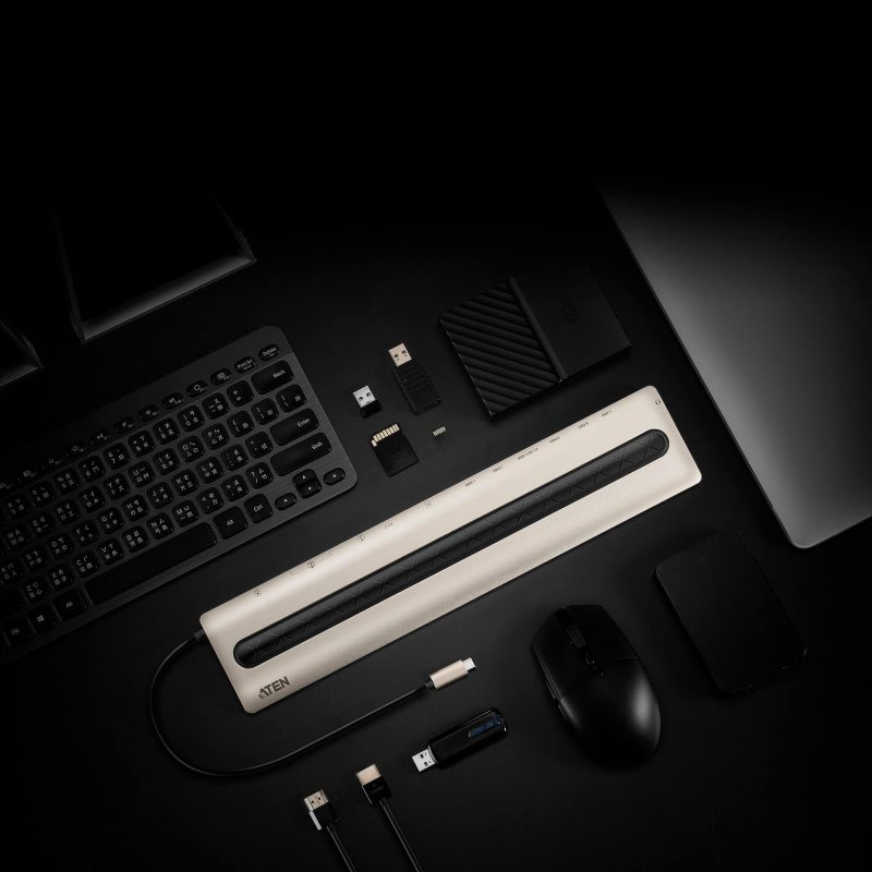 Докинг станция ATEN UH3237, USB-C, Power Pass-Through - Image 5