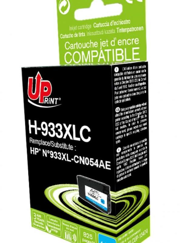 Мастилница UPRINT CN054A HP, Cyan