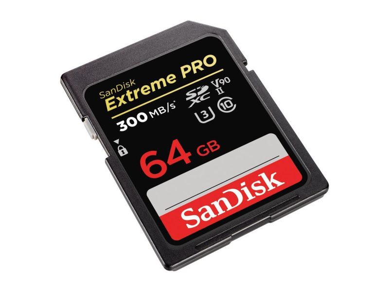 Карта памет SANDISK Extreme PRO SDXC, 64GB, UHS-II, До 300 MB/s - Image 2