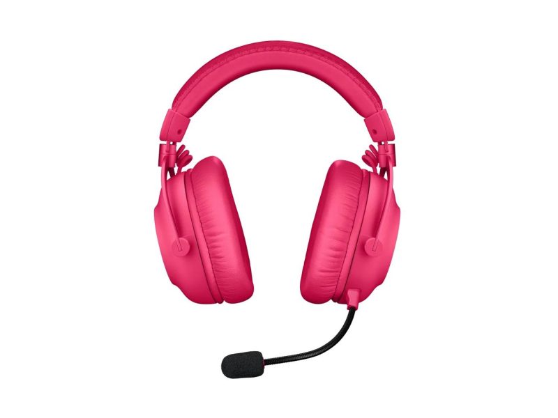 Безжични Геймърски слушалки Logitech PRO X 2 Magenta - Image 4