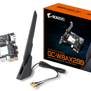 Безжична карта GIGABYTE AORUS X200 Intel® WIFI 6 2x2 802.11ax, Bluetooth 5.0 - Image 2