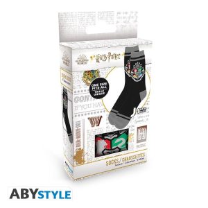 Чорапи ABYSTYLE HARRY POTTER Black & Grey Hogwarts - Image 5