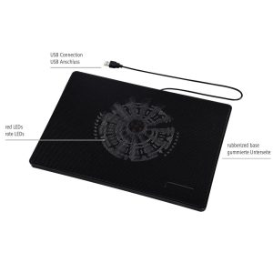 Охладител за лаптоп HAMA Slim, Вентилатор, 13.3" - 15.6", Черен - Image 5