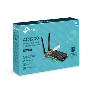 Безжичен адаптер TP-LINK Archer T4E, AC1200 dual band, PCI-EX, две външни антени - Image 5