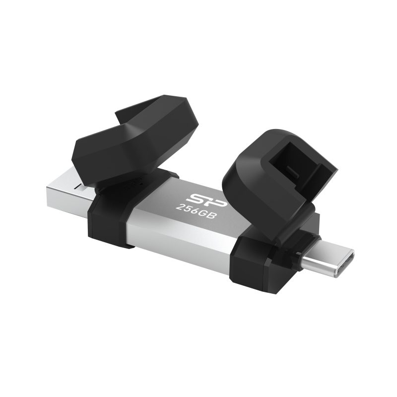 USB памет Silicon Power Mobile C51 256GB USB-A и USB Type-C (USB 3.2 Gen 1) - Image 2