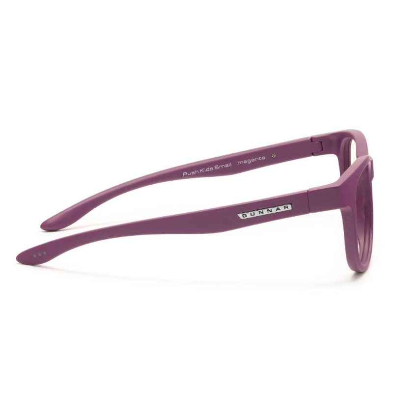 Детски компютърни очила GUNNAR Rush Kids Small, Clear Natural, Лилав - Image 3