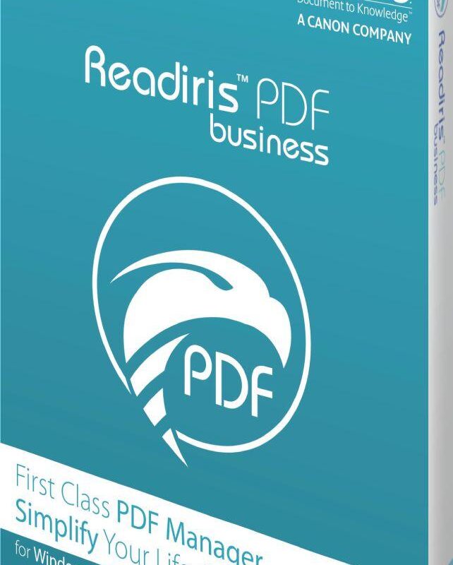 Софтуер Readiris PDF 22 Business 1 Lic WIN - BOX електронен лиценз