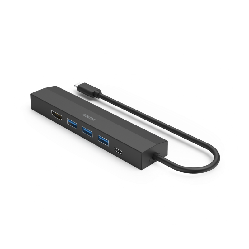 USB-C хъб HAMA, мултипорт, 6 порта, 3 x USB-A, USB-C, HDMI, LAN/Ethernet - Image 7